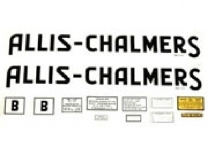 Decalset Allis Chalmers B (Long A & S )