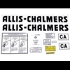 Decalset Allis Chalmers CA