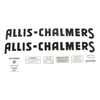 Decalset Allis Chalmers D270 & D272 (Long A & S )