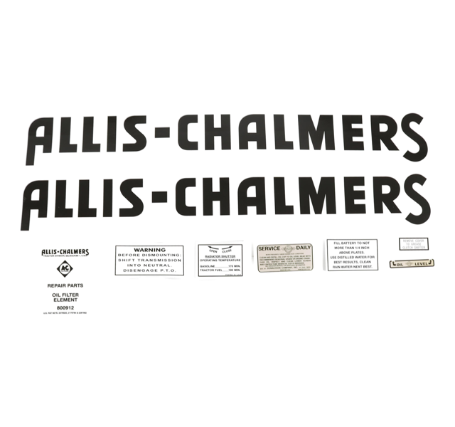 Decalset Allis Chalmers D270 & D272 (Long A & S )