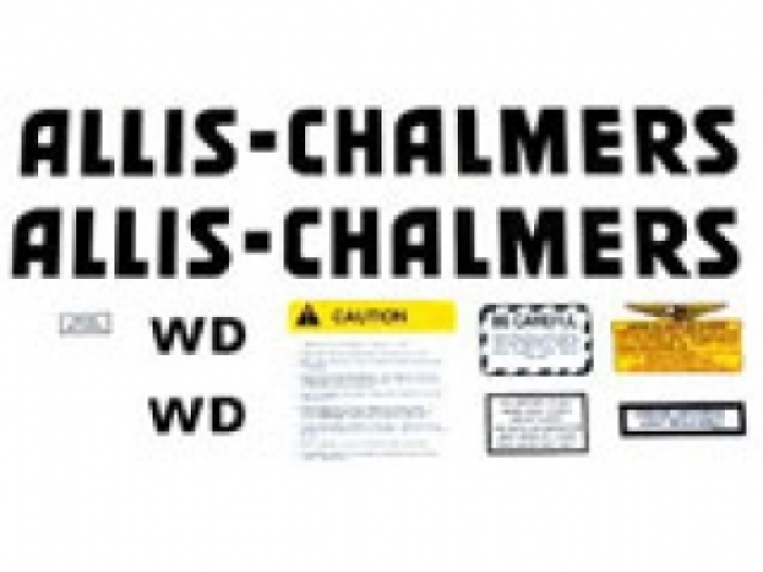 Decalset Allis Chalmers WD