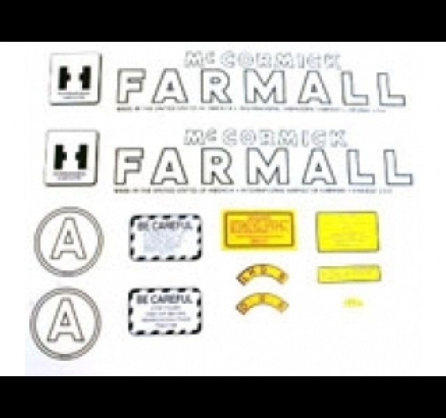 Decalset Farmall A