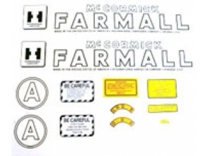 Stikkerset Farmall A