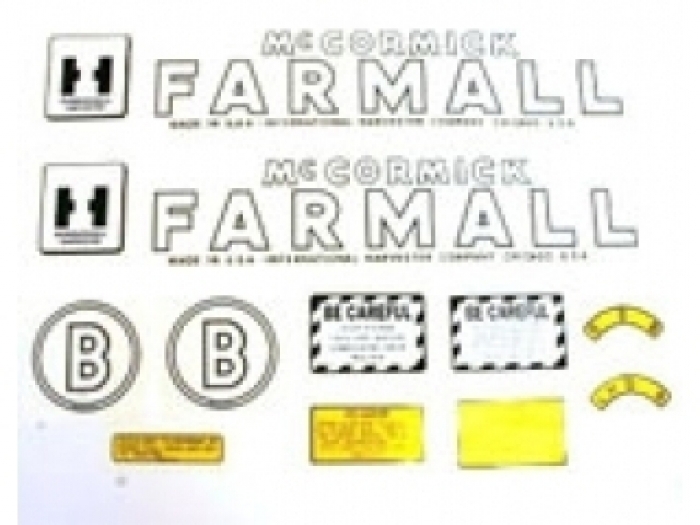 Decalset Farmall B