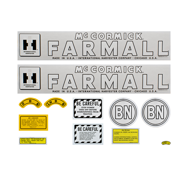 Decalset Farmall BN