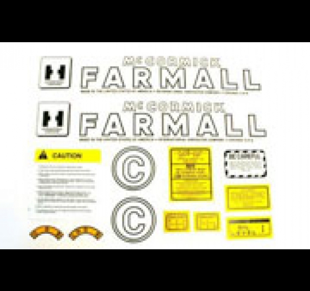 Decalset Farmall C
