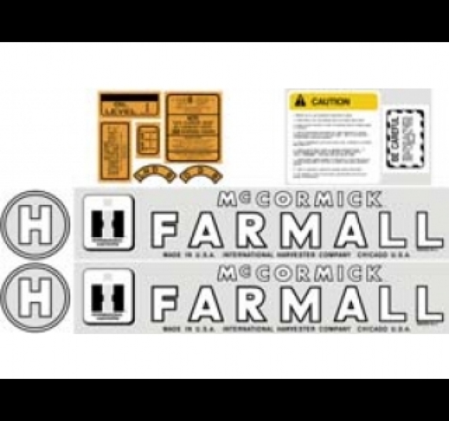 Stikkerset Farmall H