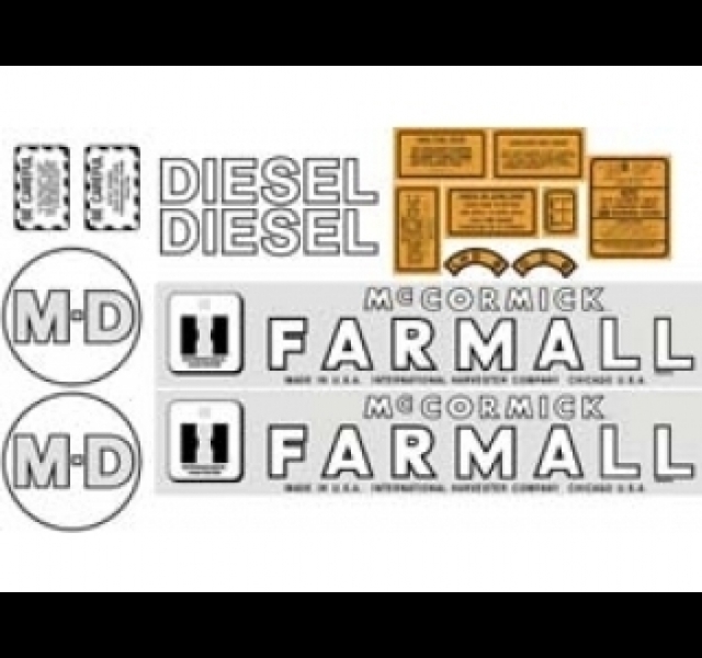 Decalset Farmall MD