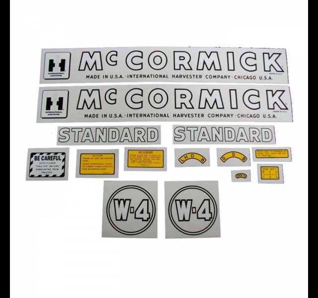 Stikkerset Mc.Cormick W4