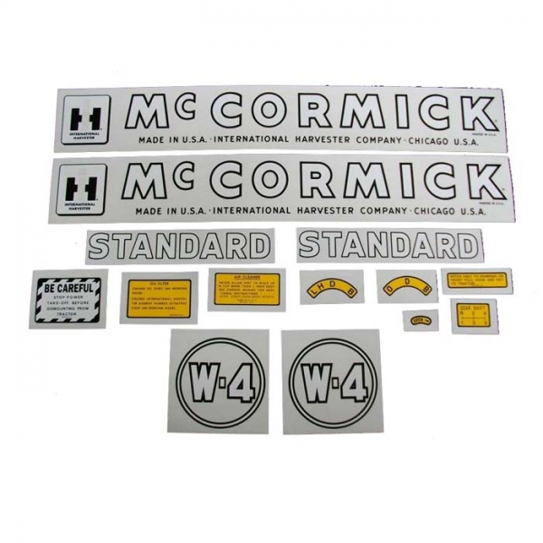 Stikkerset Mc.Cormick W4