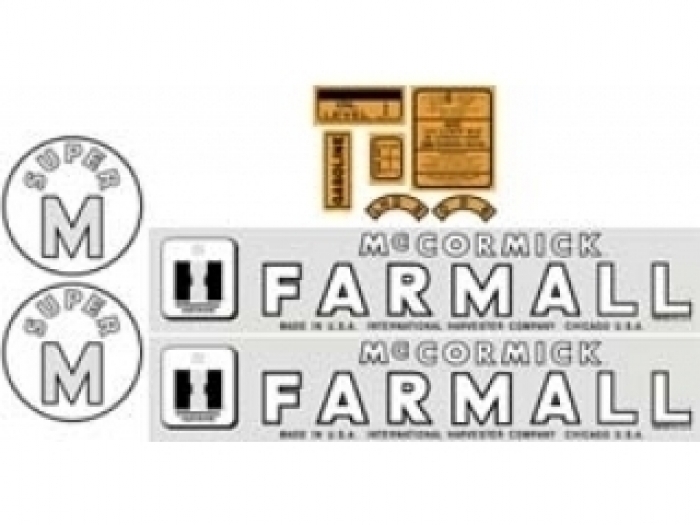 Decalset Farmall Super M