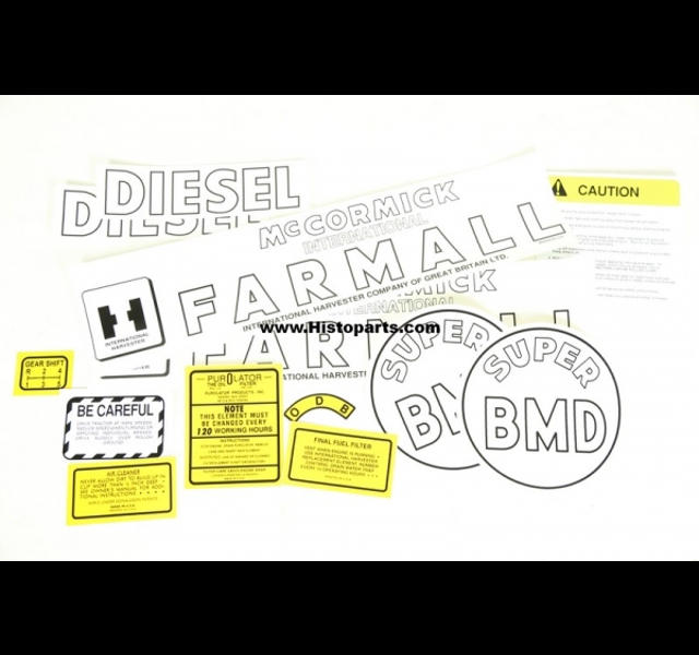 Decalset Farmall Super BMD