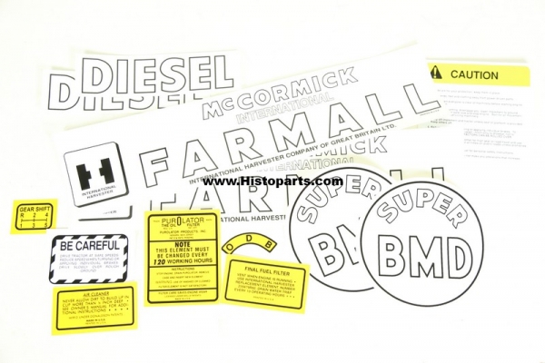 Decalset Farmall Super BMD