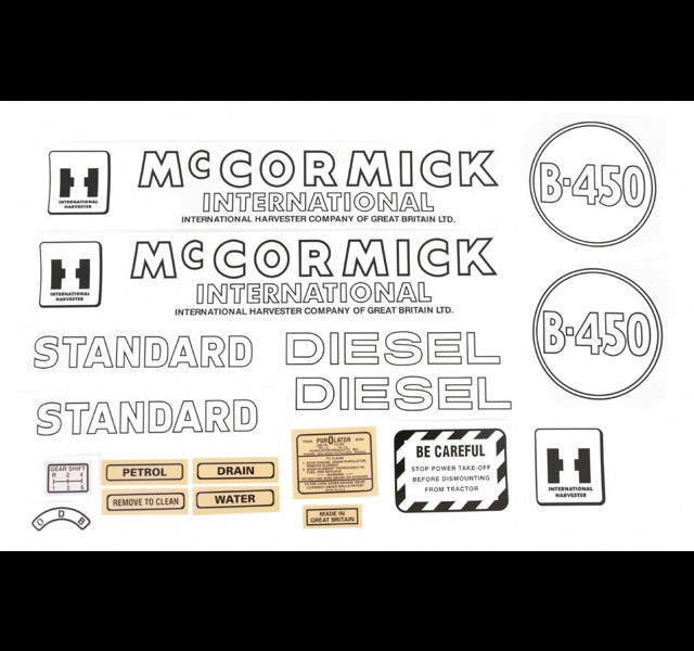 Decalset Mc.Cormick B-450