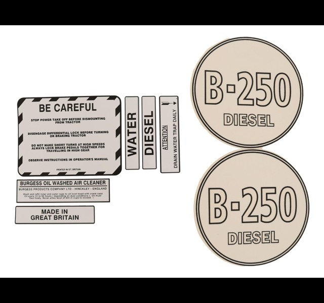 Stikkerset International B250