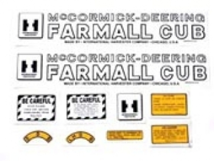 Decalset Mc.Cormick Deering Cub