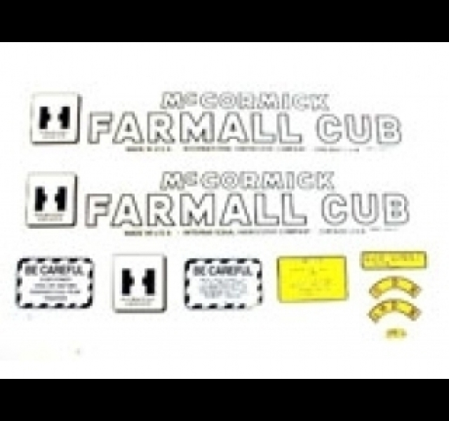 Decalset Farmall Cub