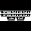 Bonnet decal set International 1066
