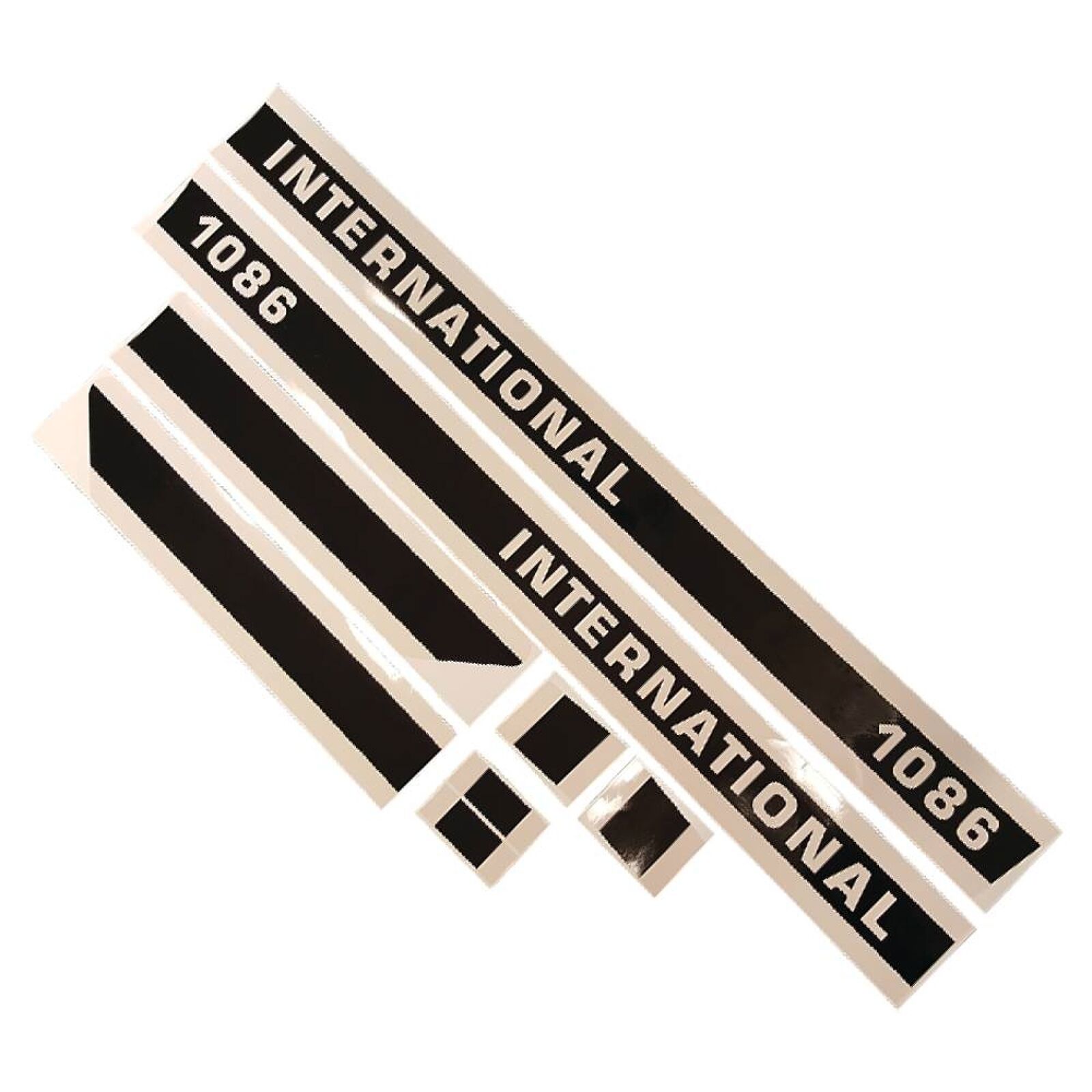 Bonnet decal set International 1086