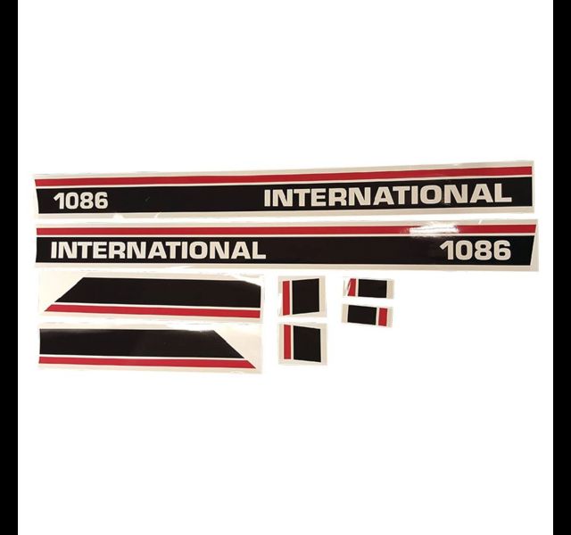 Bonnet decal set International 1086 (1)