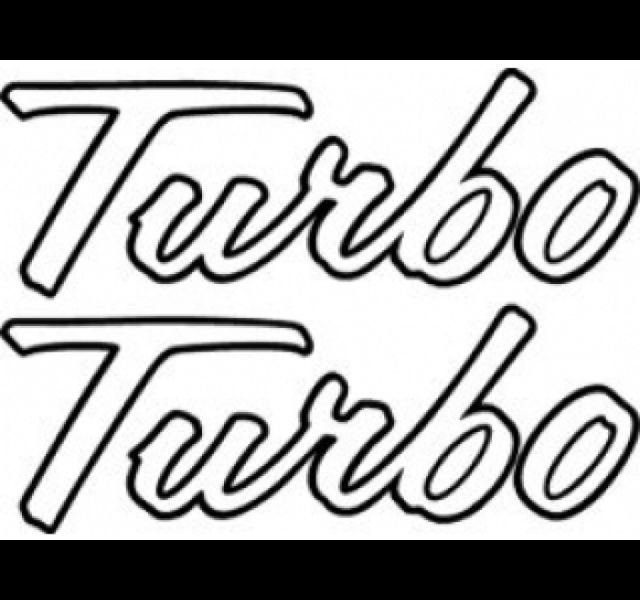 TURBO stikkerset voor International