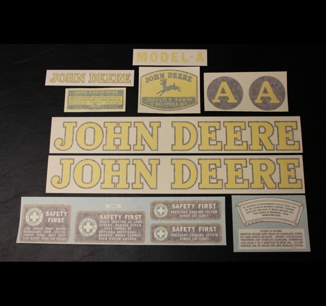 Stikkerset John Deere A 1939-46
