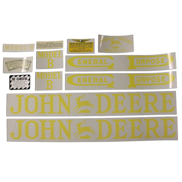 Stikkerset John Deere B 1923-38
