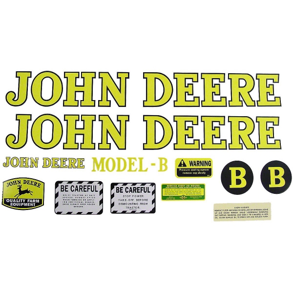 Stikkerset John Deere B 1939-46