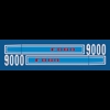 Bonnet decalset Ford 9000