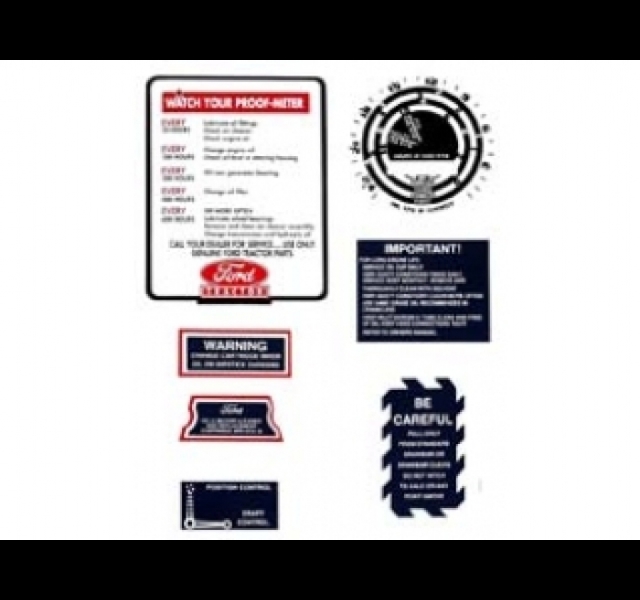 Decalset Ford 2N, 9N & 8N