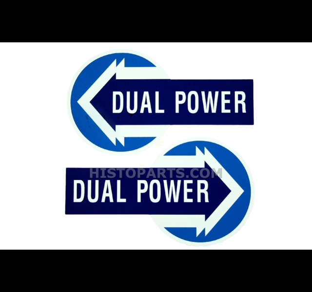 Dual Power decal set