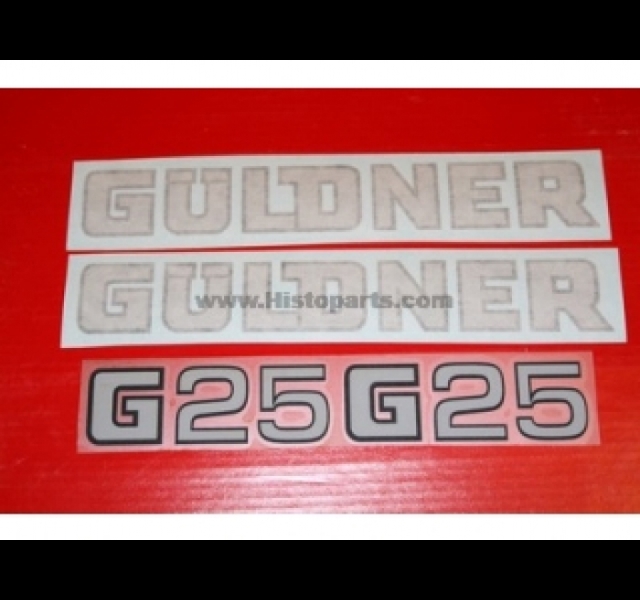 Bonnet decal set Güldner G25
