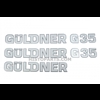 Bonnet decal set Güldner G35