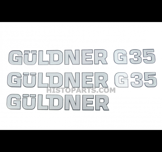 Bonnet decal set Güldner G35