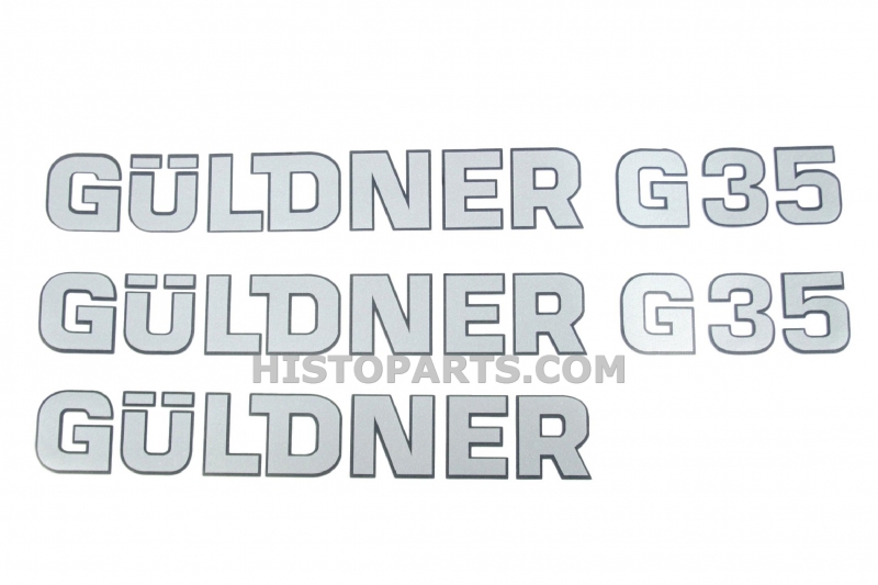 Bonnet decal set Güldner G35