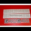 Bonnet decal set Güldner G40