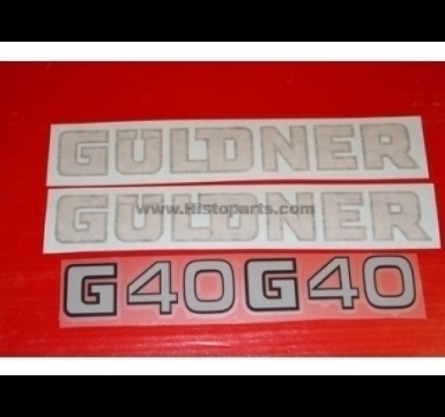 Bonnet decal set Güldner G40