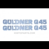 Bonnet decal set Güldner G45