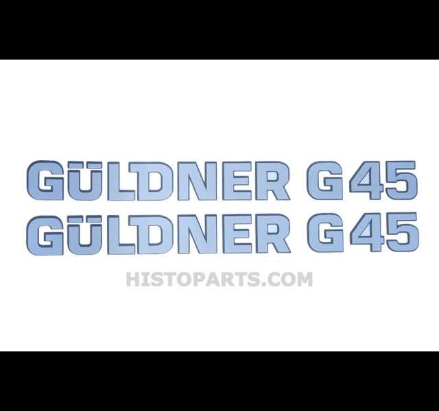 Bonnet decal set Güldner G45