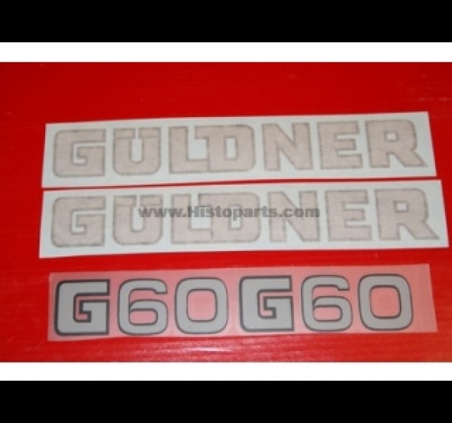 Bonnet decal set Güldner G60