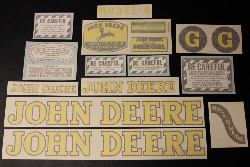 Stikkerset John Deere G (1947 -53)
