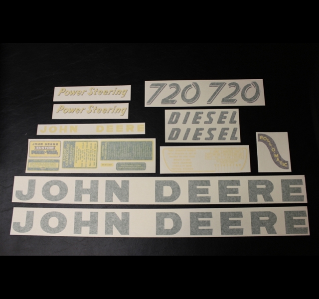 Decalset John Deere 720 Diesel