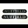 NUFFIELD bonnet decalset