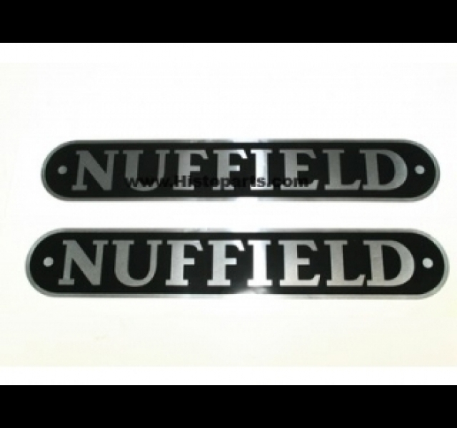 NUFFIELD bonnet decalset