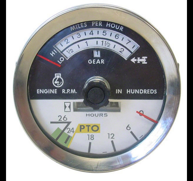 Tachometer with knob IHC Farmall
