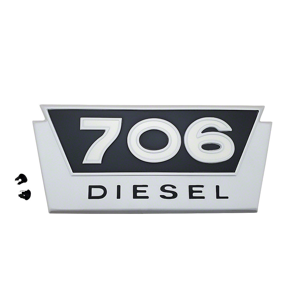 Bonnet side emblem "706 Diesel"