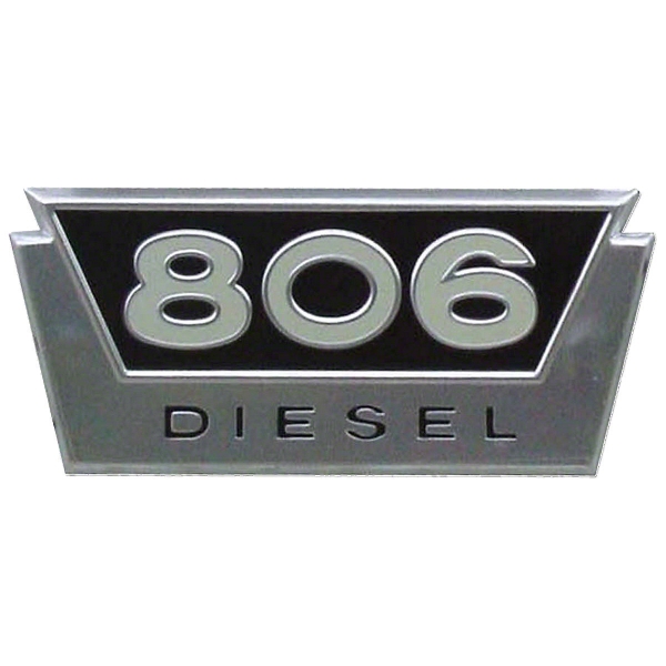 International 806 diesel embleem