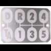 Transmission shift pattern plate IHC 504 & 514 etc
