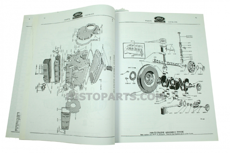 Onderdelenboek Ford 9N, 2N, 8N & Jubilee Histoparts