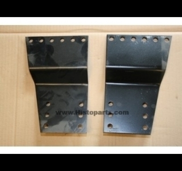 Side plate set for IHC seat
